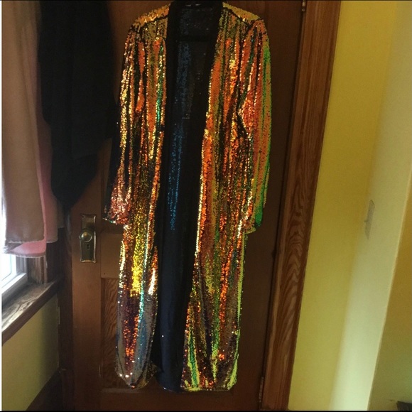 Jackets & Blazers - ONLY ONE LEFT! SEQUIN DUSTER